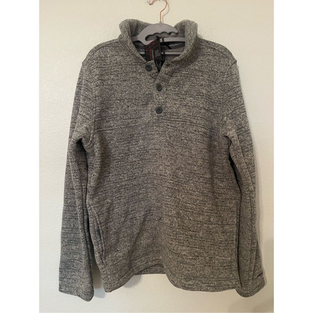 prAna Men's Tri Thermal Threads Henley NEW NWT
